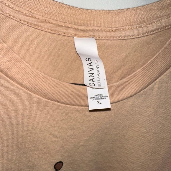 You’re My Sunshine Unisex Bella+Canvas Graphic T-Shirt Tan/Brown Size XL Flower - Picture 3 of 8